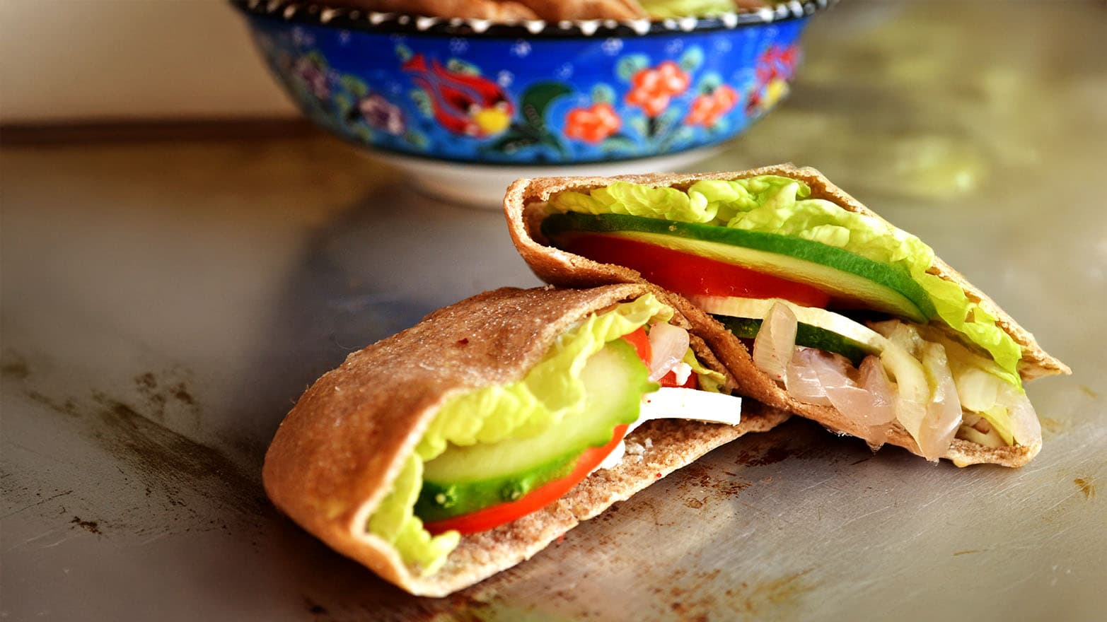 veggie-stuffed-pita-pockets